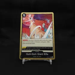 Gum-Gum Giant Rifle ST14-014 Common Starter Deck 14 One Piece Mint NM - Image 1