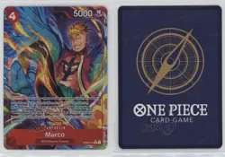 2024 One Piece Card Game: Premium PRB-01 The Best Marco (Alt Art) #OP02-018 - Image 3