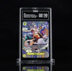ENEL OP05-100 TAG 10 SP ALT ART AWAKENING OF THE NEW ERA ONE PIECE TCG 2023 - Image 1