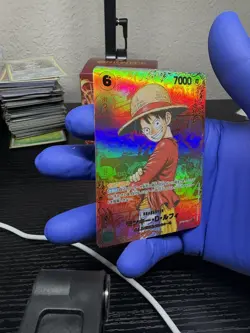 2025 Luffy Red Manga OP13-118 Carrying on His Will ONE PIECE Japanese. - Image 1