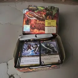 WOW Upper Deck World of Warcraft TCG Fires of Outland Booster Box - 23 Packs 53334534192 - Image 1