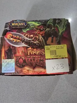 WOW Upper Deck World of Warcraft TCG Fires of Outland Booster Box - 23 Packs 53334534192 - Image 2