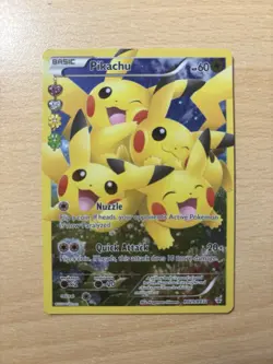 NM Pikachu (Full Art) RC29-32 Generations: Radiant Collection Holo - Image 1