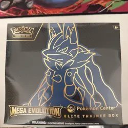 Pokemon Center Elite Trainer Box Mega Evolution Lucario & Gardevoir ETB Sealed - Image 2