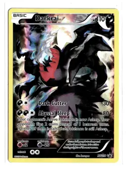 Darkrai XY114 XY Holo Full Art Pokemon Card TCG Promo Black Star LP - Image 3
