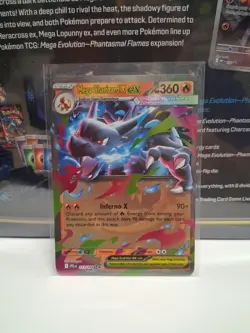 Pokemon TCG Mega Charizard X ex - Double Rare ME02: Phantasmal Flames 013/094 NM - Image 1