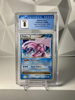 CGC 8 Palkia LV.X 2008 Black Star Promos DP18 Holo Pokemon Card - Image 1