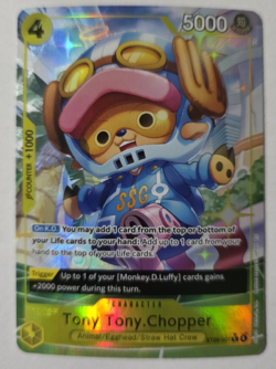 Tony Tony Chopper ST29-007 Parallel Starter Deck Promo One Piece Card English - Image 1