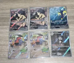 Pokemon TCG Twilight Masquerade 6 card Illustration Rare Lot - Image 1