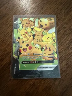 Pikachu V-Union SWSH141 SWSH: Sword & Shield Promo Cards Holo - Image 1