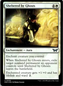 Sheltered by Ghosts U Duskmourn: House of Horror 30 NM FOIL - Image 1