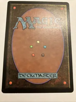 Scorched Ruins SIGNED By John Avon Magic The Gathering MTG Weatherlight - Image 2