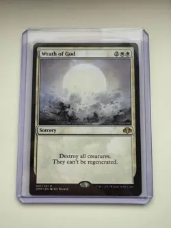 Wrath of God NON-FOIL Dominaria Remastered #037 NM - MTG ENG - Image 1