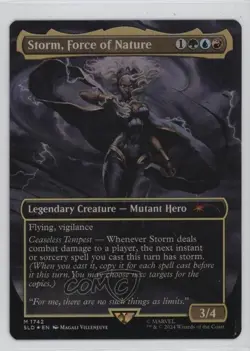 Marvel's Storm - Storm Force of Nature Foil Magic: Secret Lair Drop Series #1742 - Image 1