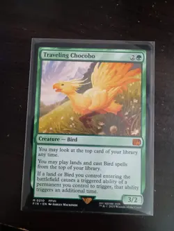 Magic The Gathering Final Fantasy Traveling Chocobo Regular - Image 1