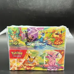 Pokemon TCG Prismatic Evolutions Mini Tin Display Sealed (8 Tins) - Image 1