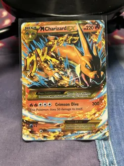 Pokemon Charizard EX Ultra Rare Holo Flashfire 107/106 180 HP Basic TCG - Image 1