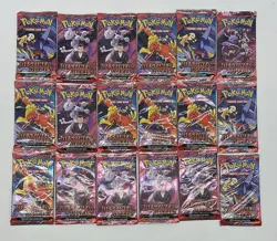 Lot of (18) Pokemon TCG Destined Rivals Booster Packs Sealed - Image 1