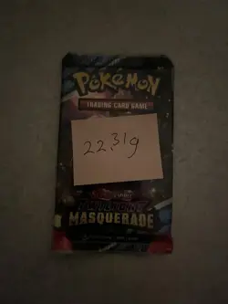 (VERY HEAVY) 22.31g Pokemon TCG Twilight Masquerade Booster Pack (SEALED)✅ - Image 3