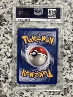 1999 POKEMON FOSSIL MAGNETON #11 HOLO 1ST EDITION PSA 8 - Image 2