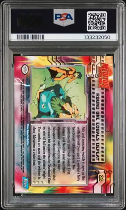 1999 TOPPS POKEMON THE MOVIE EDT ROUND ONE EQUALS DEFEAT #26 MOVIE EDITION PSA 7 - Image 2