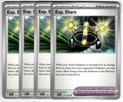 Exp. Share 174/198 Uncommon Playset 4X Scarlet & Violet Pokemon TCG Mint NM - Image 1