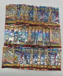 Lot of (36) Pokemon TCG Surging Sparks Booster Packs Sealed - Image 1
