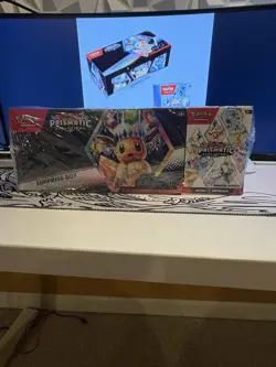 Sam's Club Pokemon Prismatic Evolutions Surprise Box & Booster Bundle - Image 1