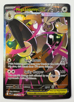 Pokemon: Mega Lopunny EX Special Illustration Rare SIR Full Art Holo 128/094 NM - Image 1