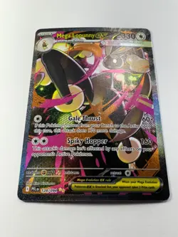 Pokemon: Mega Lopunny EX Special Illustration Rare SIR Full Art Holo 128/094 NM - Image 3