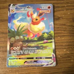 Pokemon Flareon VMAX SWSH180 Sword & Shield Promo Single Strike Holo 320 HP - Image 1
