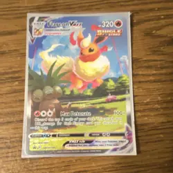 Pokemon Flareon VMAX SWSH180 Sword & Shield Promo Single Strike Holo 320 HP - Image 3