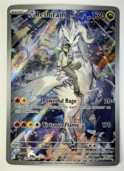 Pokemon: N's Reshiram Illustration Rare IR Holo Full Art 167/159 (Near Mint) - Image 1