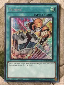YuGiOh TUNING Prismatic Secret Rare MP24-EN055 - Image 2