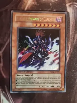 YuGiOh - Gorz The Emissary Of Darkness RP02-EN000 Secret Rare Limited Ed Played - Image 1