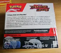 Pokemon SV10 Destined Rivals Sealed Booster Box Display 36 Packs - Image 4