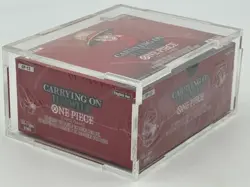 #3 One Piece EN OP-13 Carrying on His Will Booster Box Sealed w/ Acrylic Case - Image 5