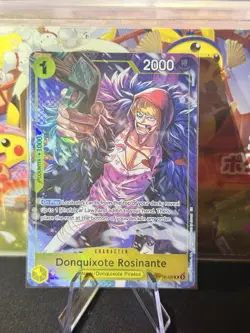 One Piece OP12-108 Donquixote Rosinante R Illustration Box Vol.6 Promo Near Mint - Image 1