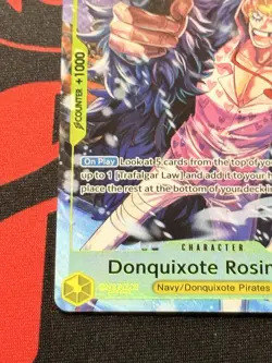 One Piece OP12-108 Donquixote Rosinante R Illustration Box Vol.6 Promo Near Mint - Image 5