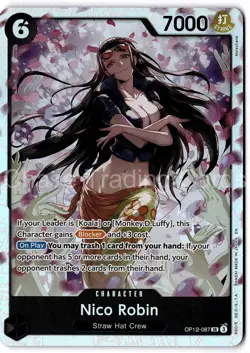 Nico Robin OP12-087 Super Rare Legacy of the Master One Piece Mint NM - Image 1