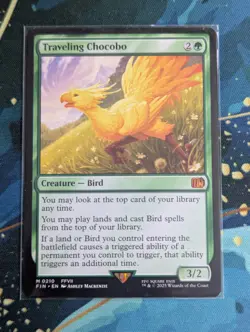 MTG Traveling Chocobo - NM - FIN Final Fantasy - Image 1