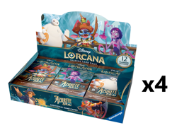 SEALED CASE! 4x Booster Box Azurite Sea Disney Lorcana - Image 1