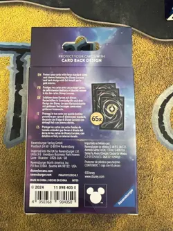 Disney OFFICIAL Lorcana 65 ct. sleeves - card back design - Image 2