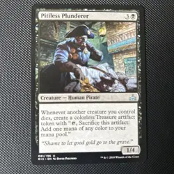 MTG Pitiless Plunderer Rivals of Ixalan 081/196 Regular Uncommon - Image 1