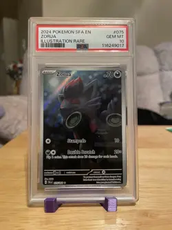 Zorua 075/064 Sv: Shrouded Fable Illustration Rare PSA 10 Gem Mint - Image 3