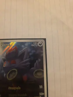 Zorua Illustration Rare Holo IR Pokemon TCG SV Shrouded Fable 075/064 - Image 3