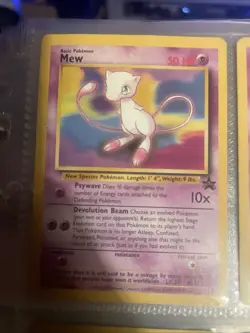 Pokemon TCG Mew Black Star Promo #8 Regular Promo Card NM/Mint Condition - Image 1