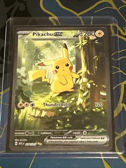 Pikachu ex SIR 276/217 Mega Evolution Ascended Heroes Pokemon Card NM Pack Fresh - Image 1