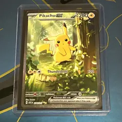 Pikachu ex SIR 276/217 Mega Evolution Ascended Heroes Pokemon Card NM Pack Fresh - Image 2