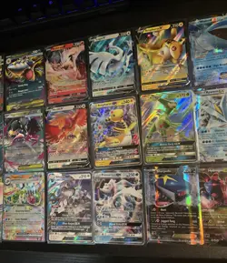 34 Card Pokemon Lot | EX, GX, V, ex, mega ex - Image 3